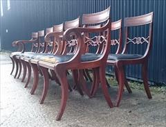 12 antique dining chairs carver 21½w 22d 34h single 18½w 20d 34h 18hs 15.JPG